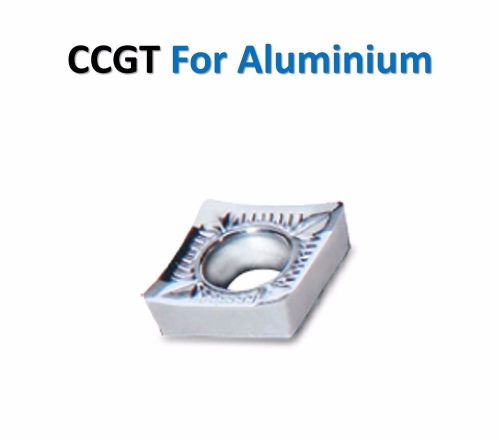 10 pcs CCGT 09T302-LH, CCGT 3-0 Carbide Inserts for Aluminium fits ISCAR Holder