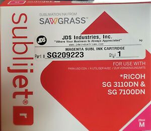 Sawgrass SUBLIJET-R Sublimation Ink Magenta For RICOH SG3110DN SG7110DN 05/31/22