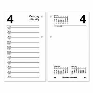 AAGE71750 - Desk Calendar Refill