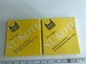 Nu-Kote Correctable Cassette Ribbon 7020 for Brother Typewriter