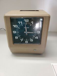 Amano 6800 6807 Time Clock Prints Day, 1-12 hours and regular minutes