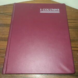 National Brand 58-505 Account Book - 5 Columns- 152 Pages