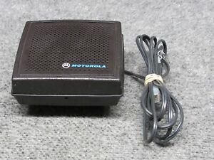 Motorola HSN4018B Two-Way Mobile Radio External 13 Watt Speaker *Tested*