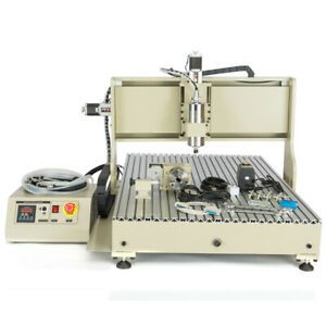 2.2KW USB 4 Axis CNC 6090 VFD Router Metal Engraver Milling Drilling Machine New