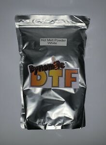 DTF Powder Hot Melt Adhesive - 2 LB White