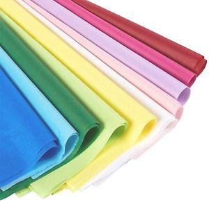120 Sheets - Tissue Paper Gift Wrap in Bulk - Assorted Colors - Perfect for Gift