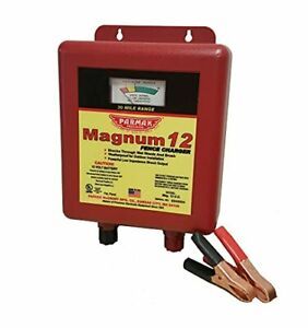 Parmak MAG12-UO 12-Volt Magnum Low Impedance Battery Operated 30-Mile Range E...