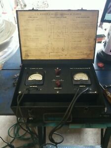 Voltage Regulator Tester C.E. Niehoff &amp; Co. Model T-14 Vintage Untested