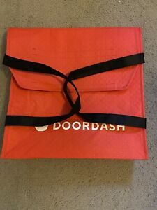 Doordash Insulated Pizza Bag With Handles 19”x19”x6”