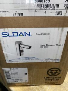 Sloan 3346089 Battery-Powered, Touchless Sensor  Deck Mounted Soap Dispenser D3