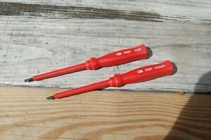 GB insulated screwdrivers , phillips &amp; slotted