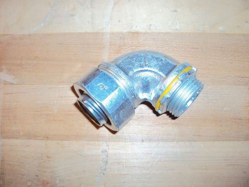 Crouse hinds lt10090 1&#034; seal tight/liquid tight 90 elbow lot of 5 for sale