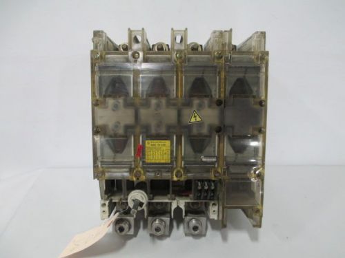 Klockner moeller nzm 114-400 motor 400a 660v-ac 4p disconnect switch d233230 for sale