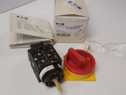 New eaton rotary cam switch t0-4-15682/ea/svb ct04-15682-dmcrq t0415682easvb for sale