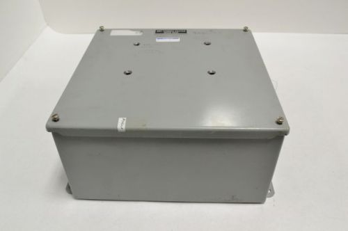 HOFFMAN A-1212SC TYPE 12 WALL-MOUNT STEEL 12X12X6IN ELECTRICAL ENCLOSURE B216249