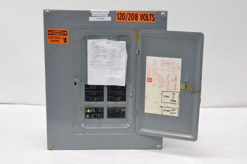 Square d qo load center 125a amp 120/208v-ac breaker distribution panel b287722 for sale