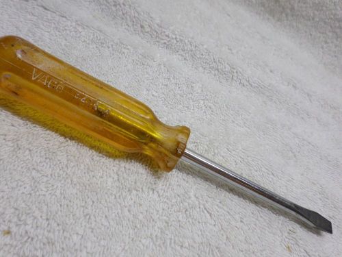 Vaco a416-4 electronics flat head 1/4&#034; wide screwdriver 7-1/2&#034; long used for sale