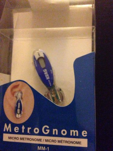 NEW IN BOX KORG METRO GNOME EARPIECE AND DESK TOP QUARTS MATRIX MR-800