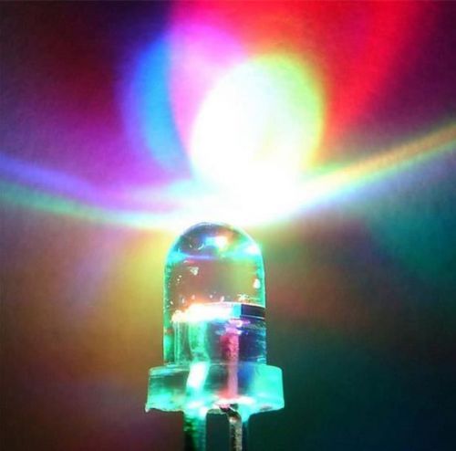 100PC 7 colour LED light-emitting diodes flash LED