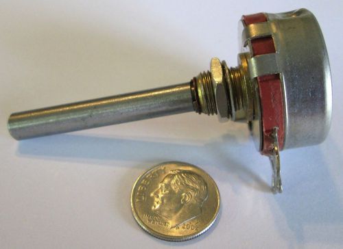 1k ohm  2 watt potentiometer long shaft ohmite cu-1021 1 pcs.  nos for sale