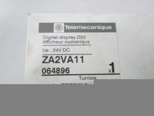 NEW TELEMECANIQUE ZA2VA11 DIGITAL DISPLAY 24V-DC D339965
