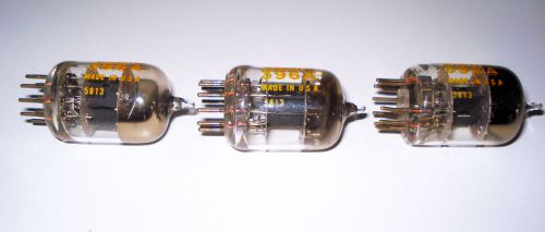 THREE (3) WESTERN ELECTRIC 396A / 2C51 TUBES, UNTESTED