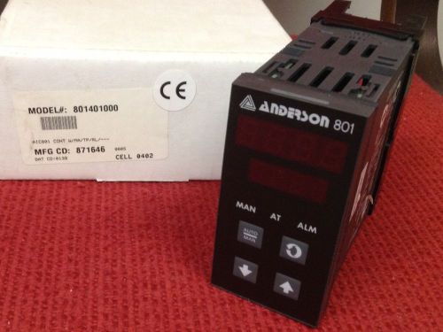 Anderson 801 - 4-Digit Read Out Digital Controller - Model #801401000 - NEW