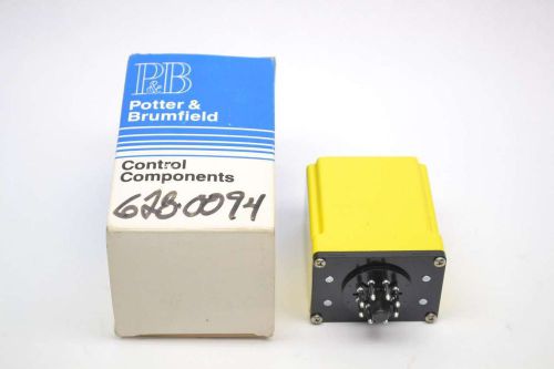 NEW POTTER BRUMFIELD CDB-38-70006 0.3-30SEC TIME DELAY RELAY B428654