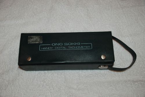 ONO SOKKI HANDY DIGITAL TACHOMETER HT430