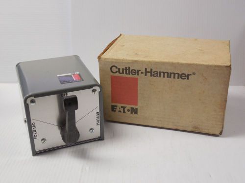 NEW CUTLER HAMMER DRUM CONTROL SWITCH 9441-H211C TYPE DE2 3PH 1HP 9441H211C