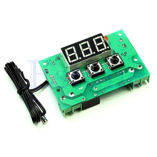 Digital LCD Temperature Regulator Controller PCB Board Thermostat Sensor DC 12V