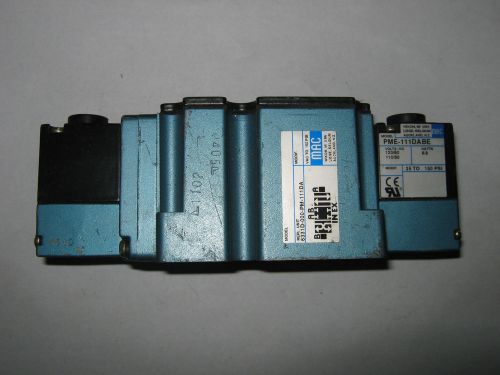 1 pc MAC Solenoid Valve, 6331D-000-PM-111DA with PME-111DABE, Used