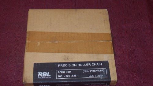 Rbl 35-r ansi precision roller chain 10f 320 links new for sale