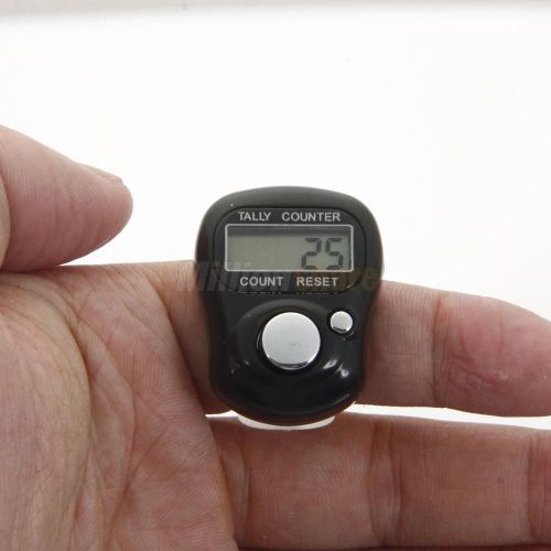 New 5 Digit Mini LCD Electronic Digital Golf Finger Hand Ring Tally Counter