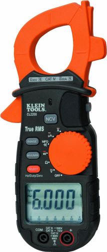 Klein tools cl2200 600a ac/dc true rms clamp meter for sale