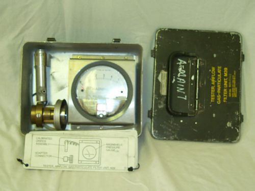 Military Airflow Tester Gas Particulate Filter Unit M39