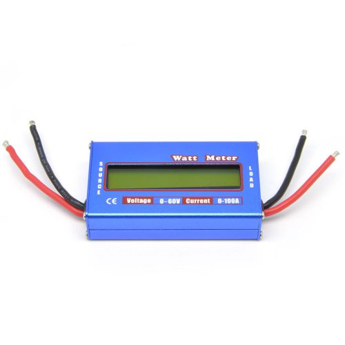 60V/100A Battery LCD Voltage Power Analyzer Analyzer RC Watt Meter Checker