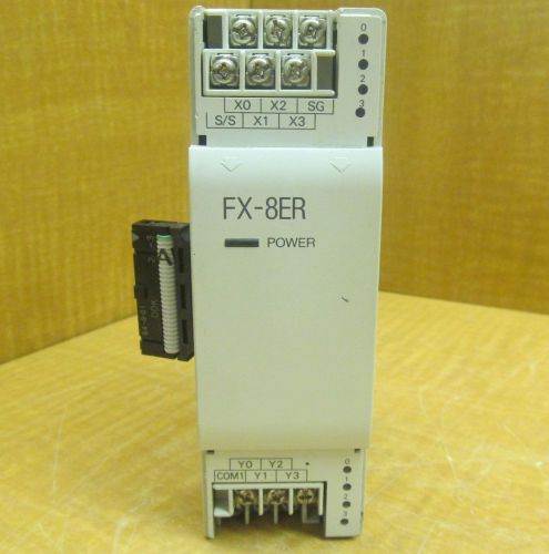 New mitsubishi programmable controller input/output block  fx-8er-es/ul  80 va for sale