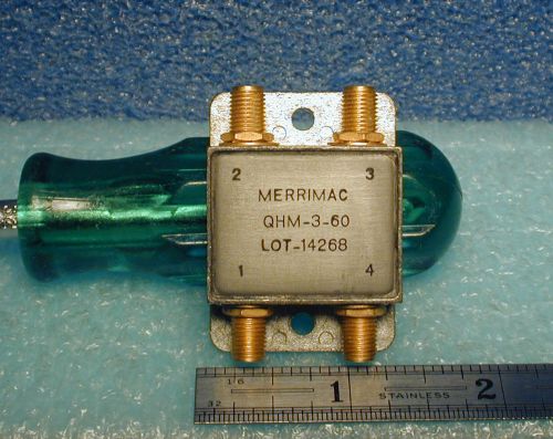quadrature hybrid coupler, 3dB, 57-63 MHz