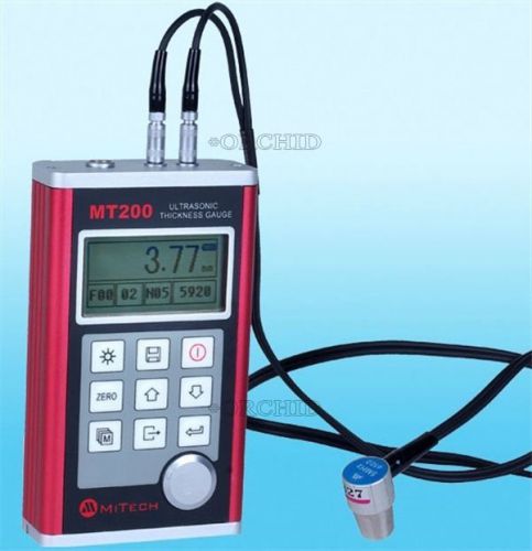 Testers ultrasonic wall thickness gauges tester probe meter rs232 mt-200 meters for sale