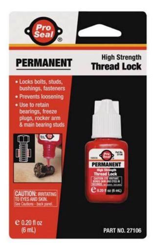 Pro seal permanent high strength thread lock 27106 for sale