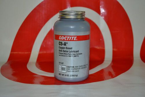 **NEW** LOCTITE 8oz C5A Copper Brush Top Anti-Seize   51147     8 fl.oz.