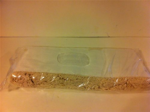 New unisan #1348 mop head dust cotton 48&#034; x 5&#034; new &amp; unopened free shipping for sale