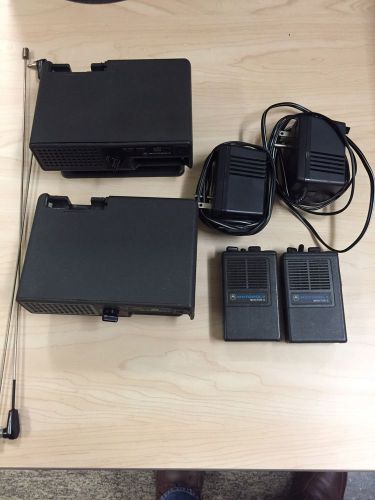 Motorola minitor 2 minitor ii pager lot of 2 for sale