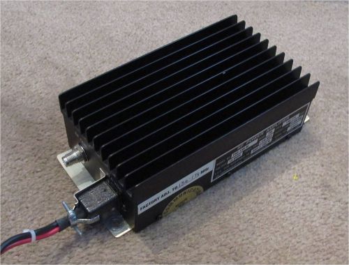 Tpl vhf r-f power amplifier, 136-174 mhz 1-6 watts in 10-50 watts out  excellent for sale