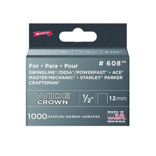 Arrow fastener af-608 heavy duty 1/2-inch staples for sale