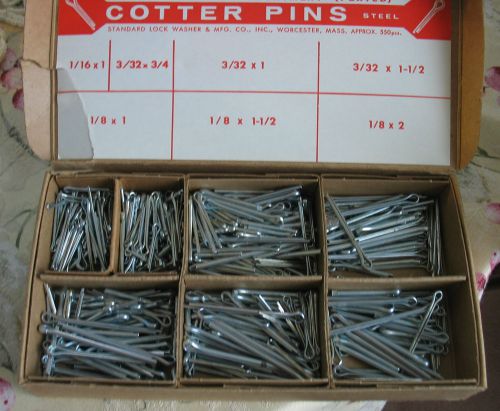 STANDARD LOCK WASHER &amp; MFG. CO., INC WORCESTER LOT OF COTTER PINS # 545R