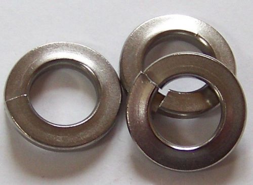 50 Qty-18-8 Stainless Steel Split Lock Washer 1/2&#034;(13406)