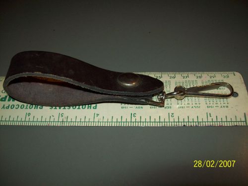 Vintage Police Key Holder Belt Attatchment handcuff clip snap type