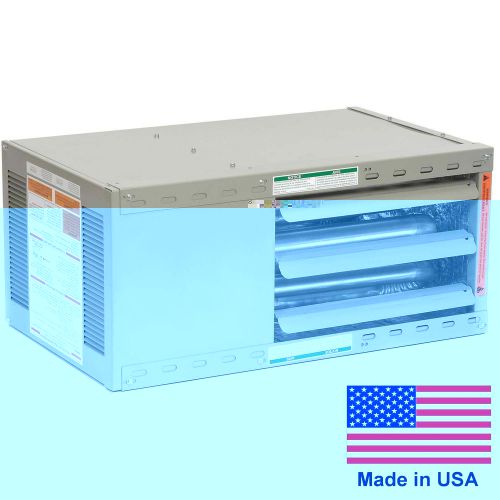 Heater 60,000 btu - commercial low profile - natural gas - power vented - 120v for sale